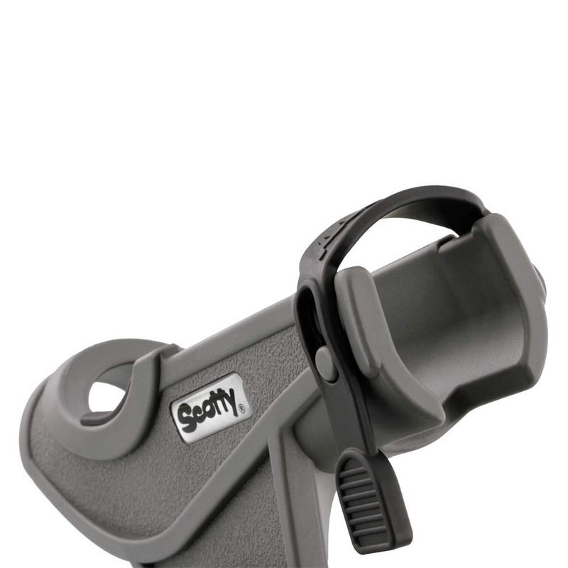 Scotty Baitcaster/Spinning Rod Holder with Side/Deck Mount Grey, One Size, Model Number: 280-GR - Image 3